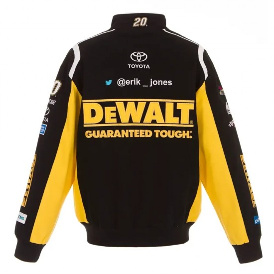 Erik Jones Dewalt Nascar Cotton Jacket