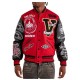 First Row The Best Never Rest Red Varsity Jacket