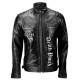 Five Finger Death Punch Black Leather Jacket