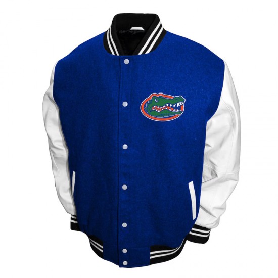 Florida Gators Graduate Royal and White Varsity Jacket