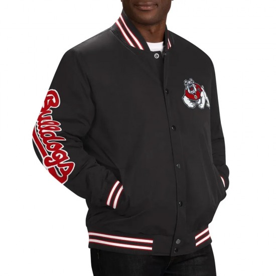 Fresno State Bulldogs Swingman Varsity Jacket