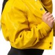 Gina Women’s Yellow Leather Varsity Jacket