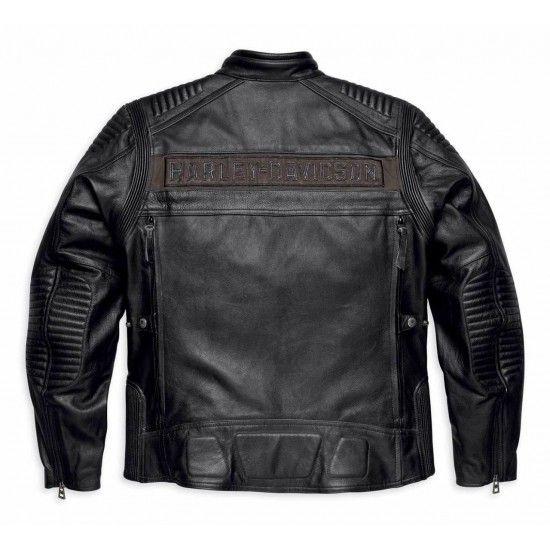 Harley Davidson Mens Asylum Leather Jacket