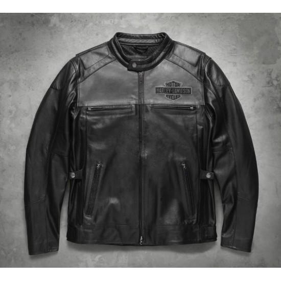 Harley Davidson Motorcycle Votary Biker Leather Jacket