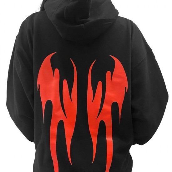 Hell Yeah Flame Halloween Hoodie