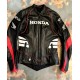 Honda CBR Women Motorcycle Black Leather Jacket