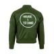 House X Techno Crssd Bomber Green Jacket