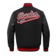 Houston Rockets Script Tail Classic Rib Varsity Jacket