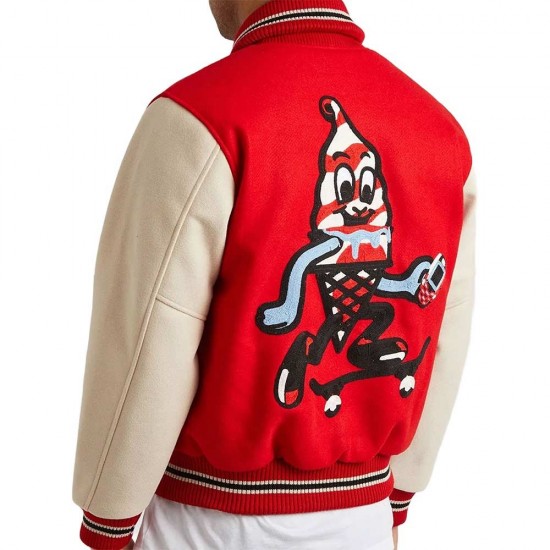 Icecream Team EU Skate Cone Wool Varsity Jacket