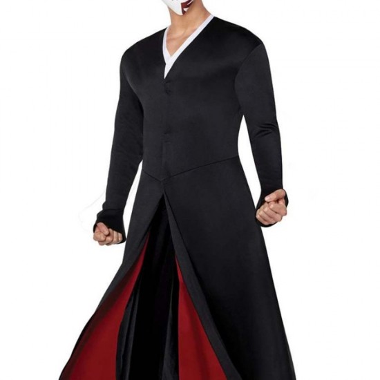 Ichigo Kurosaki Black Robe Costume Coat – Premium Wool Anime Apparel