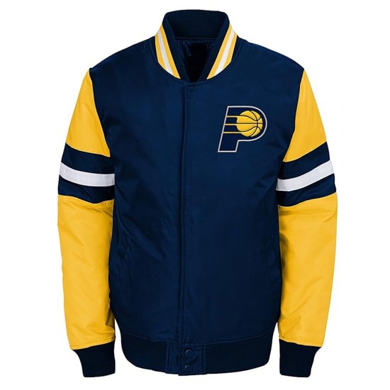 Indiana Pacers Youth Legendary Varsity Jacket