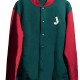 Jameson Green And Red Varsity Jacket