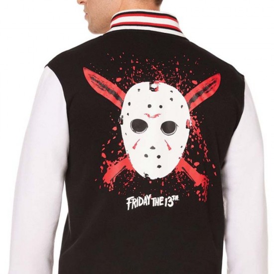 Jason Voorhees Halloween Varsity Jacket