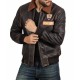 Jumanji 2 Nick Jonas Bomber Leather Jacket