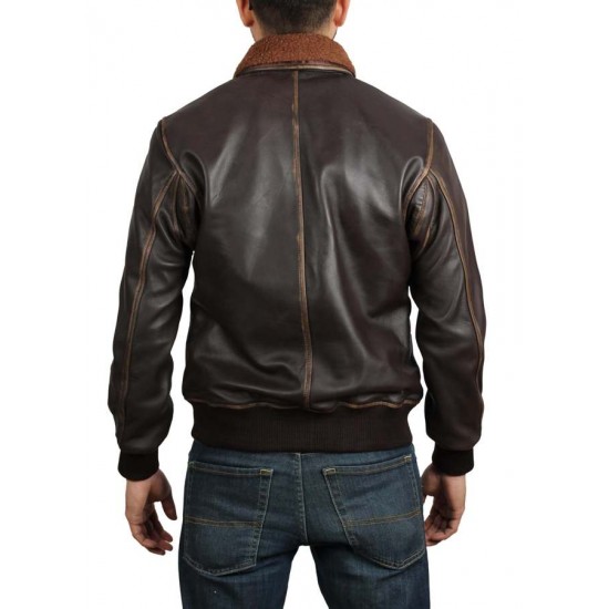 Jumanji 2 Nick Jonas Bomber Leather Jacket