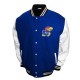 Kansas Jayhawks Royal and White Varsity Jacket