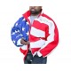 Kanye West American Flag Parachute Jacket