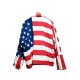 Kanye West American Flag Parachute Jacket