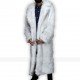 2023 Ryan Gosling Barbie Ken White Faux Fur Coat