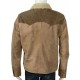 Kevin Costner Yellowstone Shearling Brown Jacket