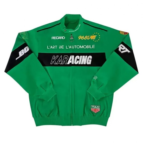 L'art De L'automobile Vetement Green Jacket