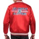 LA Clippers Printed Team Varsity Satin Jacket