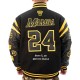 LA Lakers Kobe Bryant Collage Legends Black Varsity Jacket