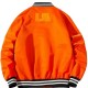 Leora Toy Hip Hop Orange Varsity Jacket