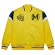 Letterman University Of Michigan Heavyweight Yellow Jacket