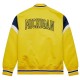 Letterman University Of Michigan Heavyweight Yellow Jacket