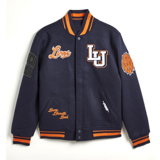 Lincoln University Exclusive Navy Varsity Wool Jacket