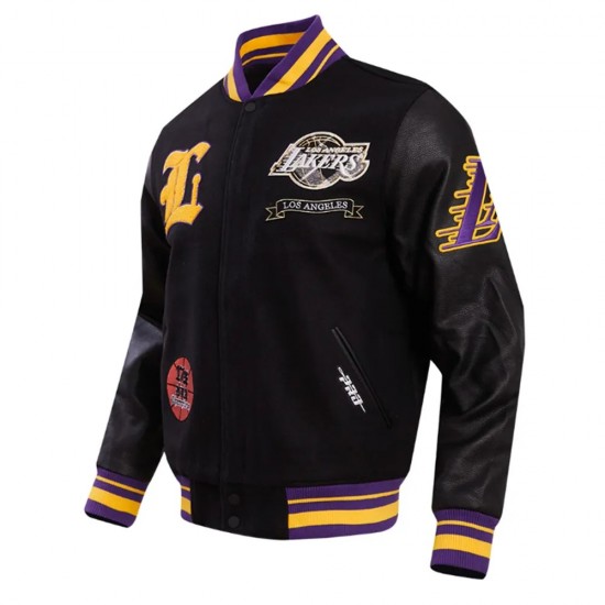 Los Angeles Lakers Prep Varsity Jacket