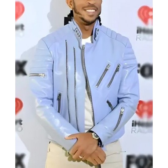 Ludacris 2024 iHeartRadio Blue Leather Jacket