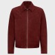 Marcello Emily In Paris S04 Red Suede Leather Jacket