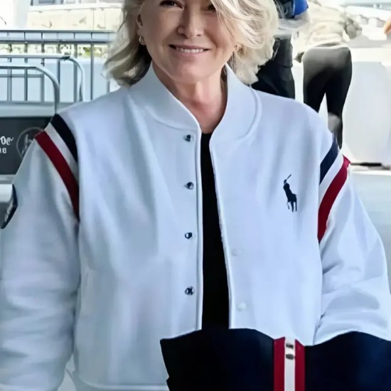 Martha Stewart Team USA Varsity Jacket The Today Show