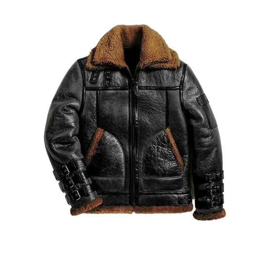 Men RAF B3 Sheepskin Bomber Jacket