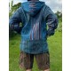 Men's Boho Patchwork Fleece-Lined Winter Jacket