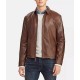 Men’s Lambskin Sporty Leather Jacket