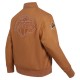 Men's Los Angeles Lakers Brown Paint The City Full-Zip Jacket