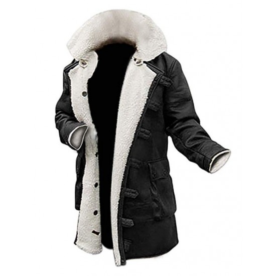 Men Shearling Leather Coat