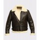 Mens Aviator B3 Bomber Sheepskin Jacket