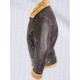 Men’s Brown RAF WWII Aviator Vintage Real Shearling Sheepskin Flying Leather Jacket