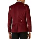 Mens Christmas Burgundy Blazer