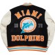 Miami Dolphins Letterman Varsity Jacket