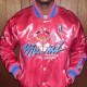 Miami Pink Panther Satin Varsity Jacket for Trendy Style