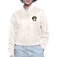 Milwaukee Brewers Printed Logo Varsity Satin Jacket