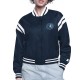 Minnesota Timberwolves Printed Logo Varsity Satin Jacket