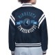 Minnesota Timberwolves Printed Logo Varsity Satin Jacket