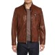 Missani Men’s Brown Leather Jacket