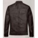 Michael Jordan Brown Leather Jacket